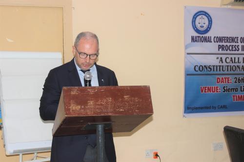 EU Delegation in Sierra Leone representative