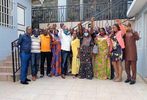 Group Photo of Facilitator and Representatives