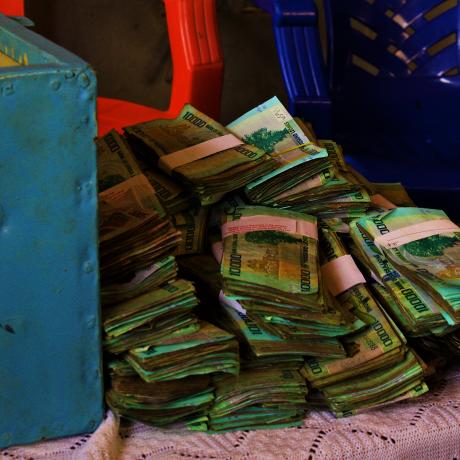 Cash saved by the Women in Samaleng Cooperative that is shared out